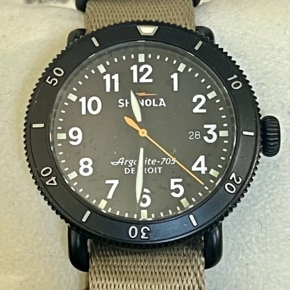 Shinola The Runwell Sports Argonite-705 Detroit Designer Men’s watch. - Picture 3 of 9